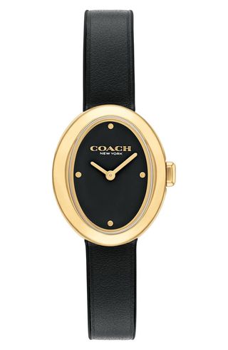 Sammy Leather Strap Watch, 22.5mm