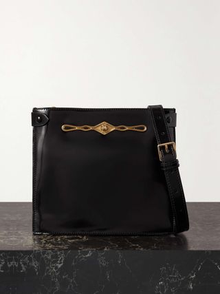 + Fernando Jorge Stowaway Embellished Patent-Leather Shoulder Bag