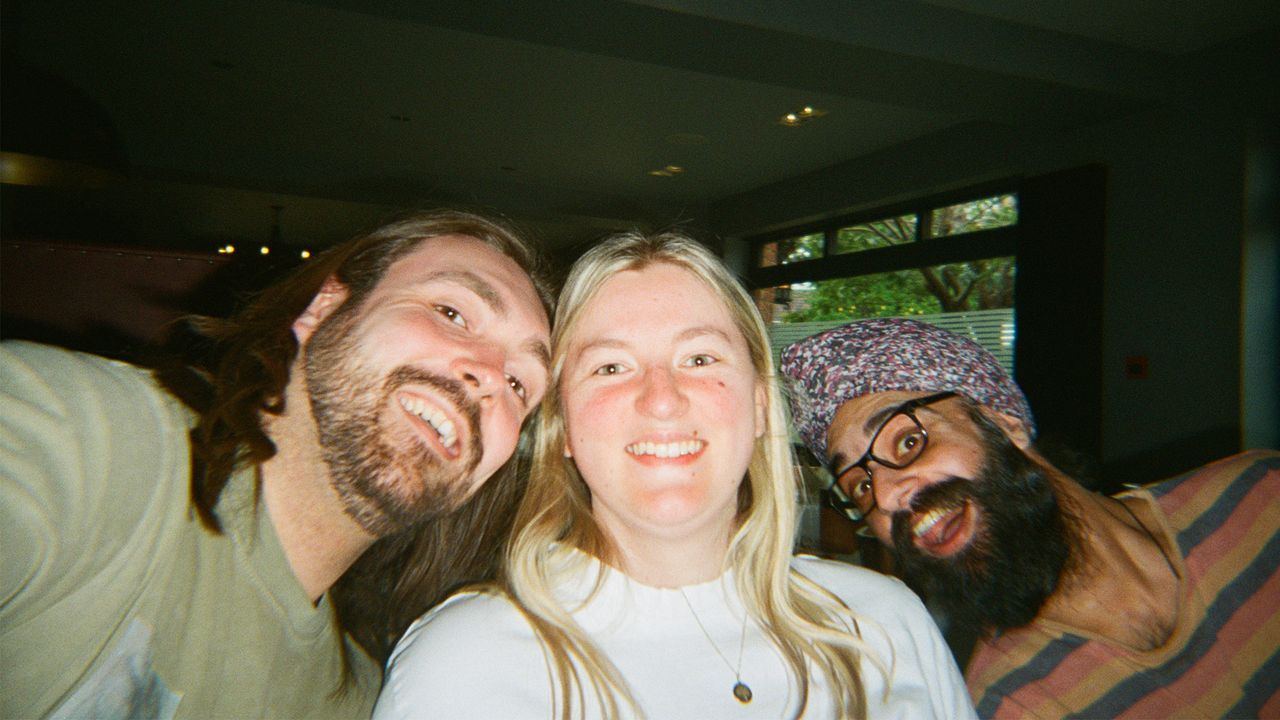 Three friends.