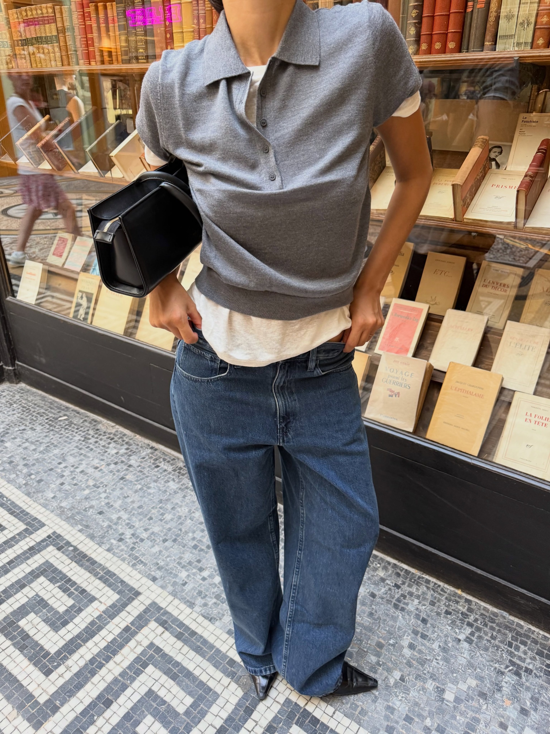 A woman wearing new fall wardrobe basics in 2026.