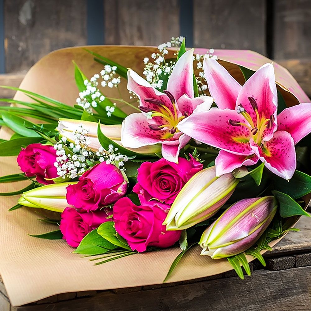 Home Bargains has an online flower delivery service and its