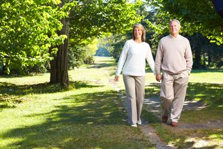 older adults, old people, walking, seniors