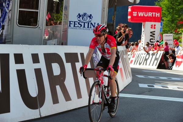 Levi Leipheimer (RadioShack) finished second on the steep finish