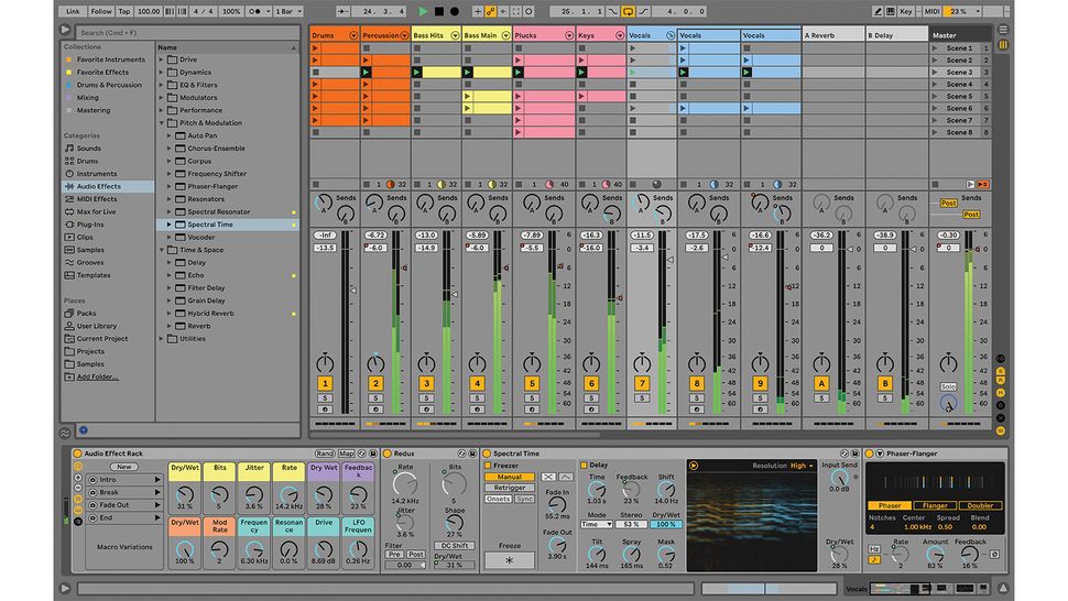 How to use mid/side EQ in Ableton Live: 