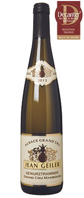 Jean Geiler Gewurztraminer Grand Cru Mambourg Alsace 2012