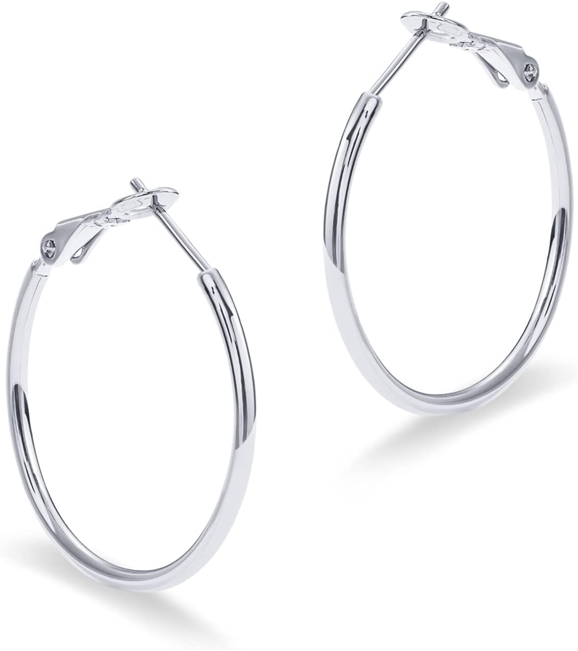 PAVOI, Sterling Silver Hoops