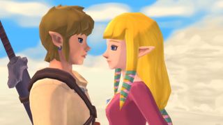 Skyward Sword Hd Link And Zelda Romantic
