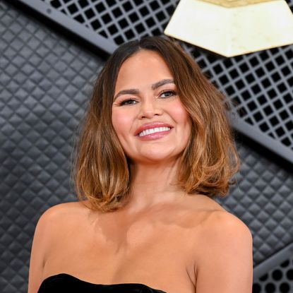 Chrissy Teigen at the 2024 Grammys