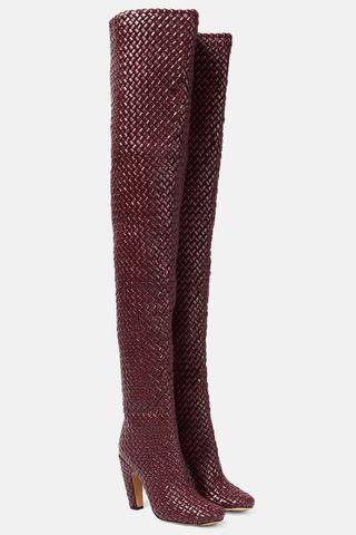 Bottega Veneta Canalazzo Leather Boots