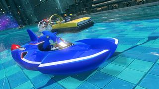 Sonic & All-Stars Racing Transformed boat gameplay Sega Xbox sale