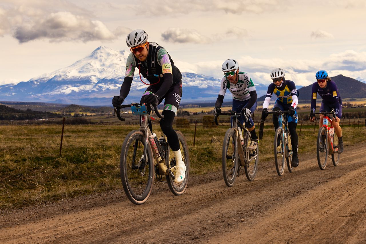 Rob Britton in lead at Shasta Gravel Hugger