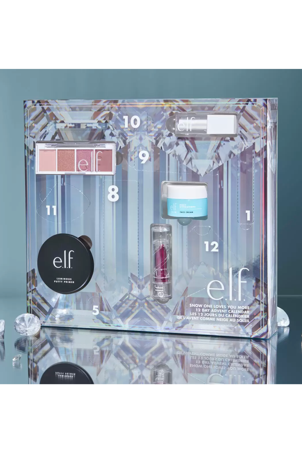 e.l.f cosmetics SNOW ONE LOVES YOU MORE 12 DAY ADVENT CALENDAR