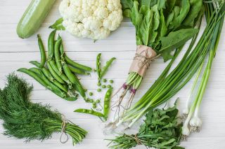 Vegetables for the alkaline diet