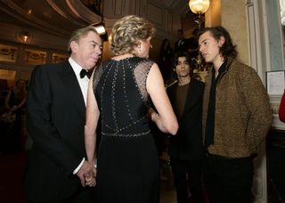 Lord and Lady Lloyd Webber and One Direction
