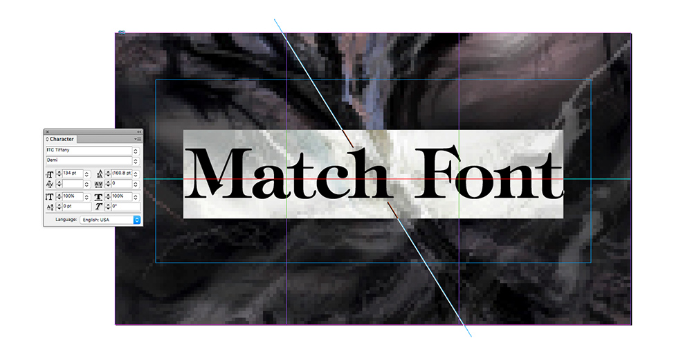 Now simply choose one of the suggested fonts, draw a text box and start typing