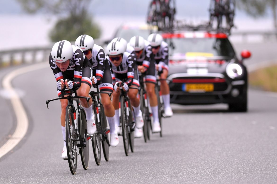 Team Sunweb rides to victory in the Ladies Tour of Norway TTT