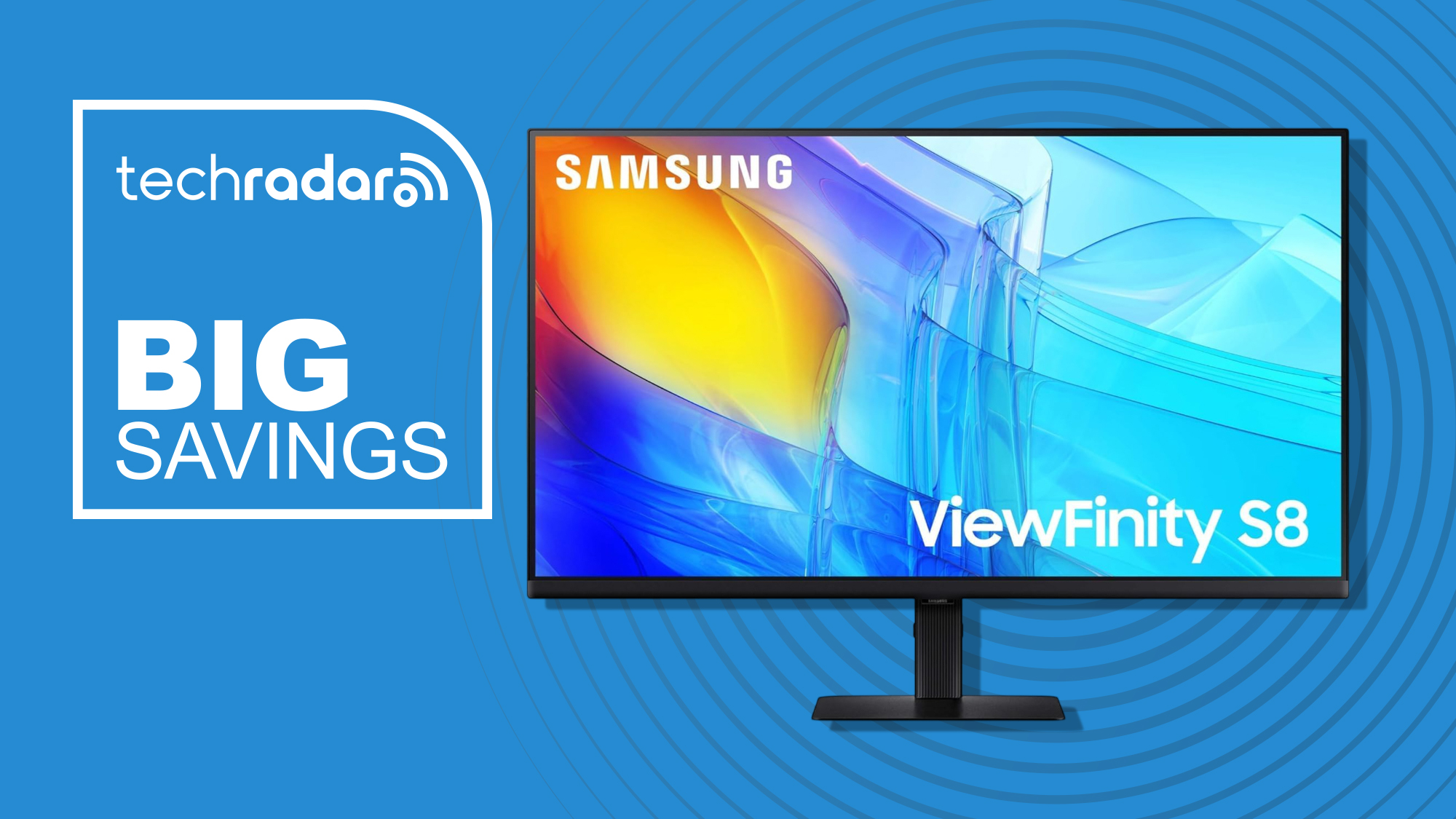 Samsung 27" ViewFinity S8 4K Monitor deal