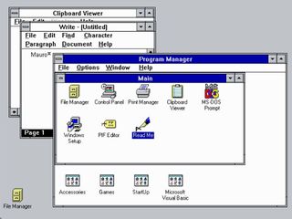 Windows 3.1 Program Manager