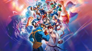 Key art for Marvel vs. Capcom Fighting Collection