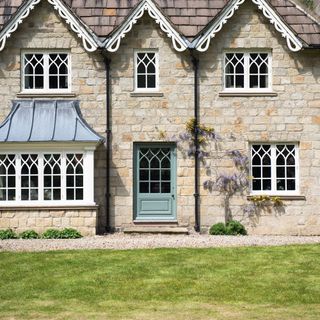 house exterior and front garden