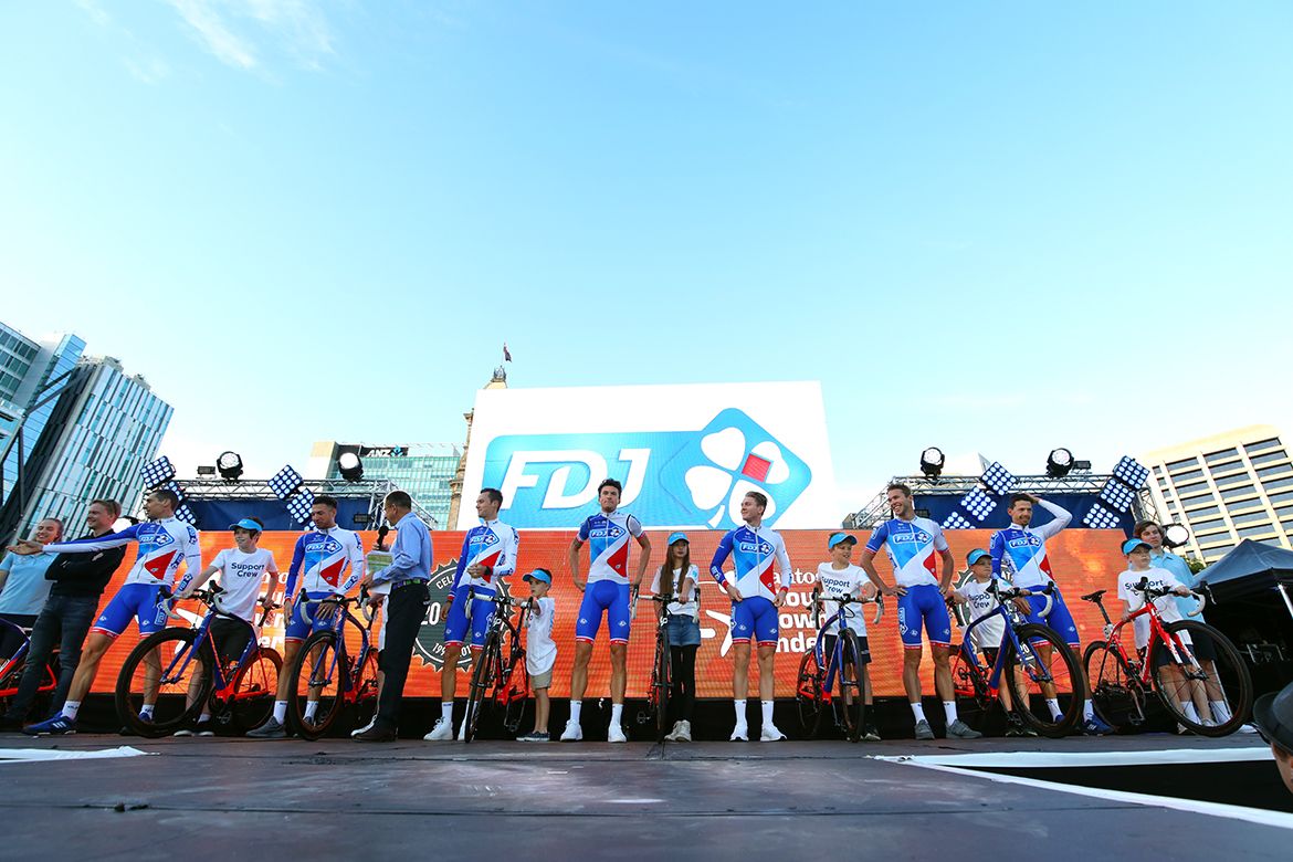 FDJ at the Tour Down Under.