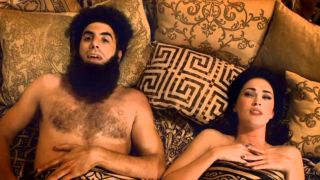 Sacha Baron Cohen and Megan Fox in The Dictator