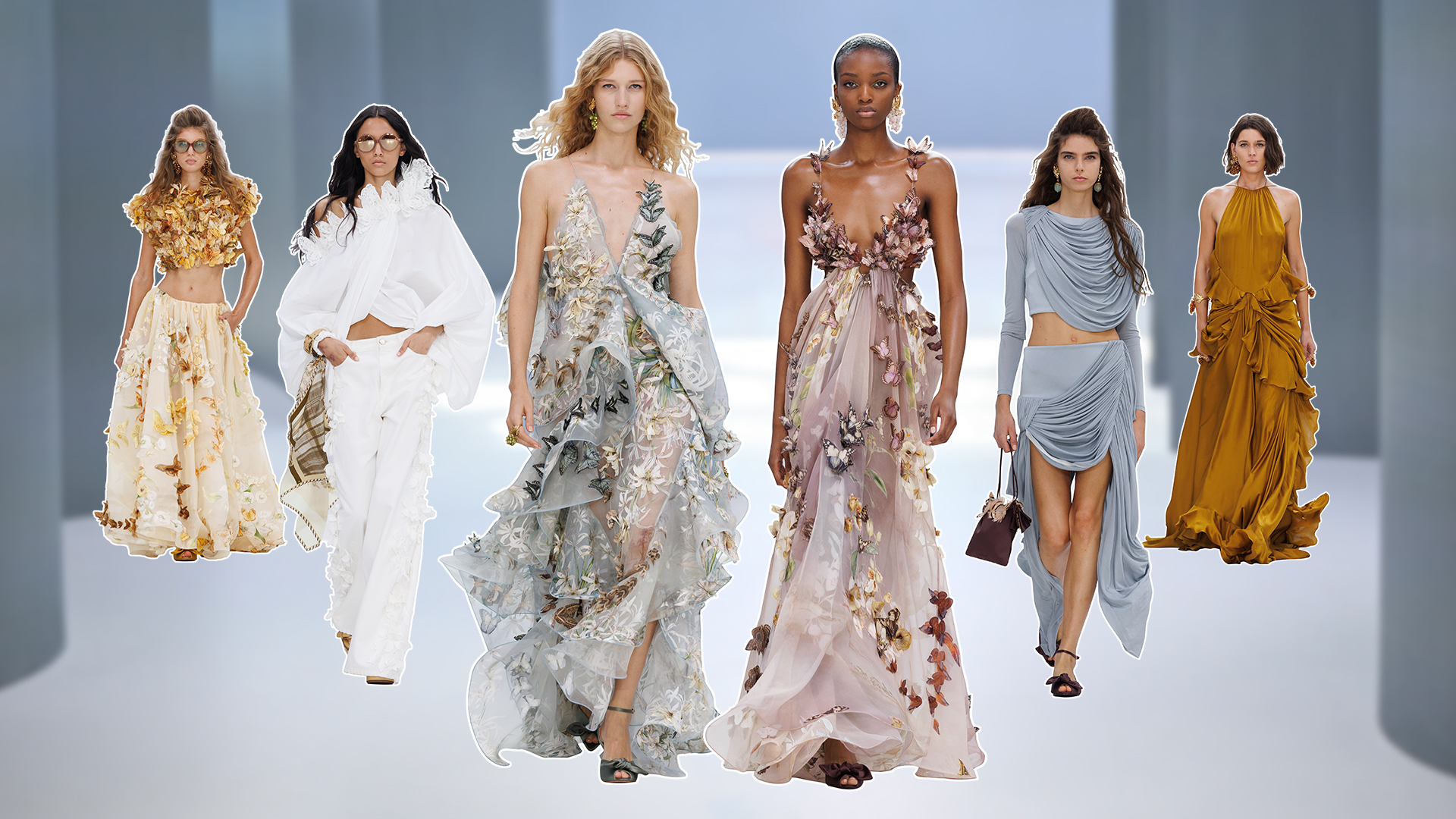 Zimmermann SS27 runway looks.