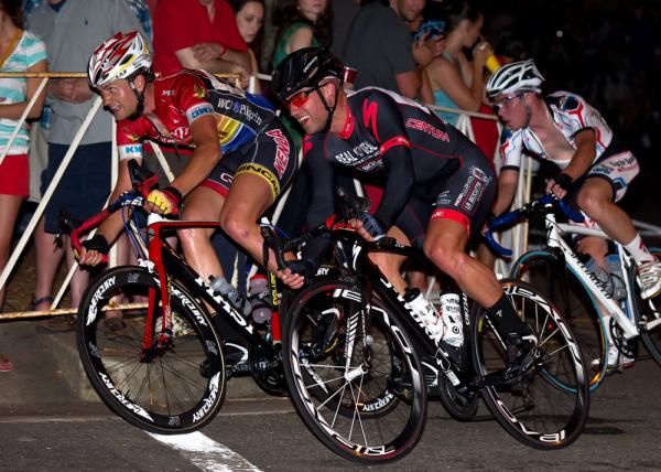 Ed Veal (RealDeal Racing) was 2nd in the qualifiers the night before Terrapin Twilight Criterium