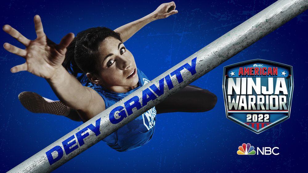 American Ninja Warrior season 14 key art with ninja reaching for the bar