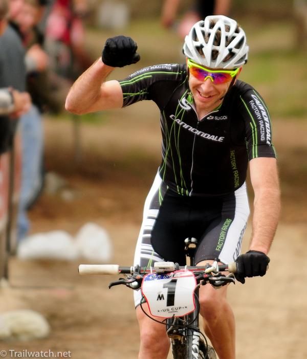 Jeremiah Bishop (Cannondale) was quite pleased with his second place effort