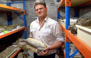 Sauropod bones from Australia