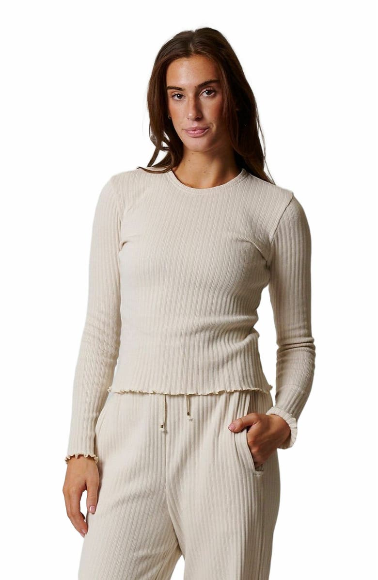 Cotton Rib Long Sleeve