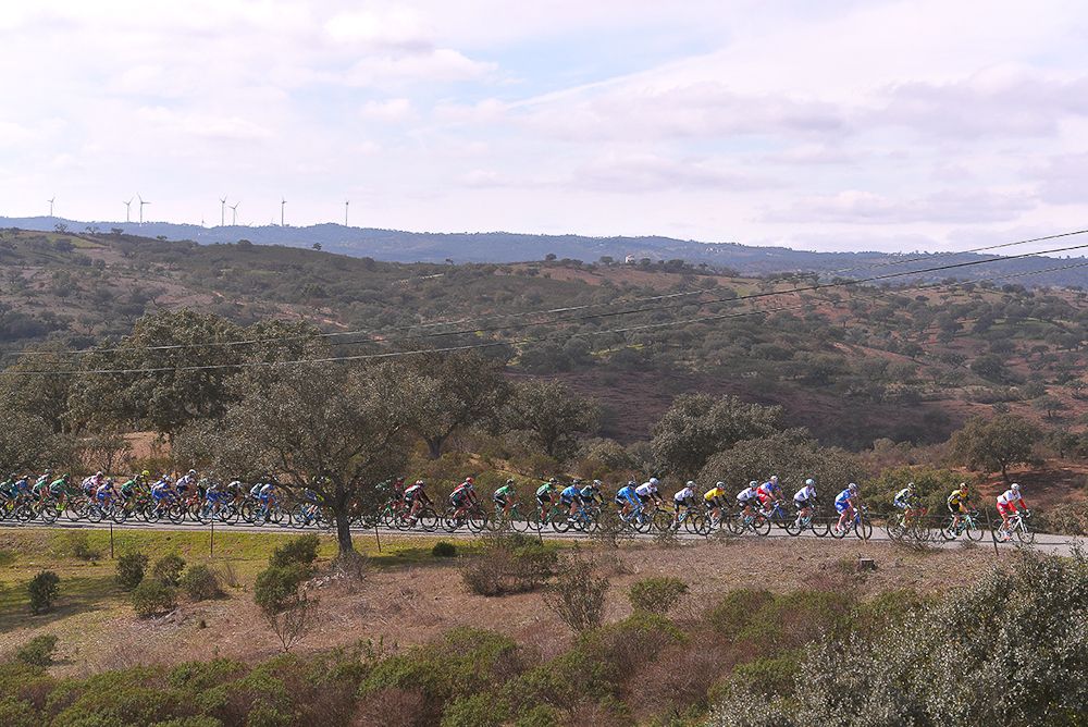 Scenery along the route of stage 4 at Volta ao Algarve