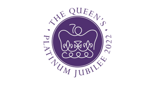 the official emblem of the Queen Platinum Jubilee