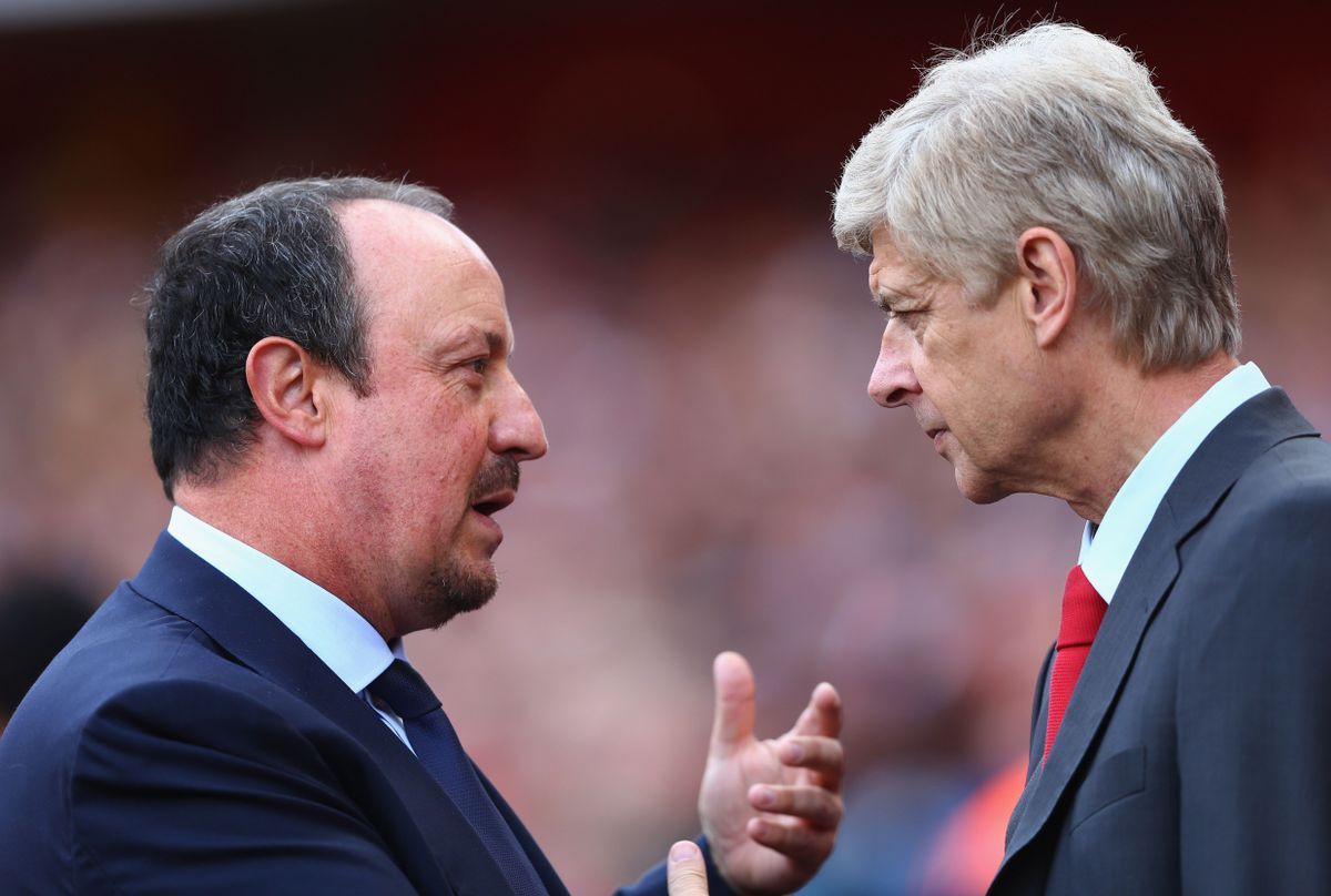 Benitez Wenger best coach in Premier League FourFourTwo