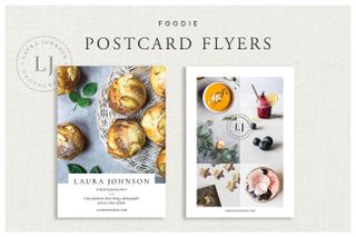 Flyer templates: Foodie Postcard Flyers