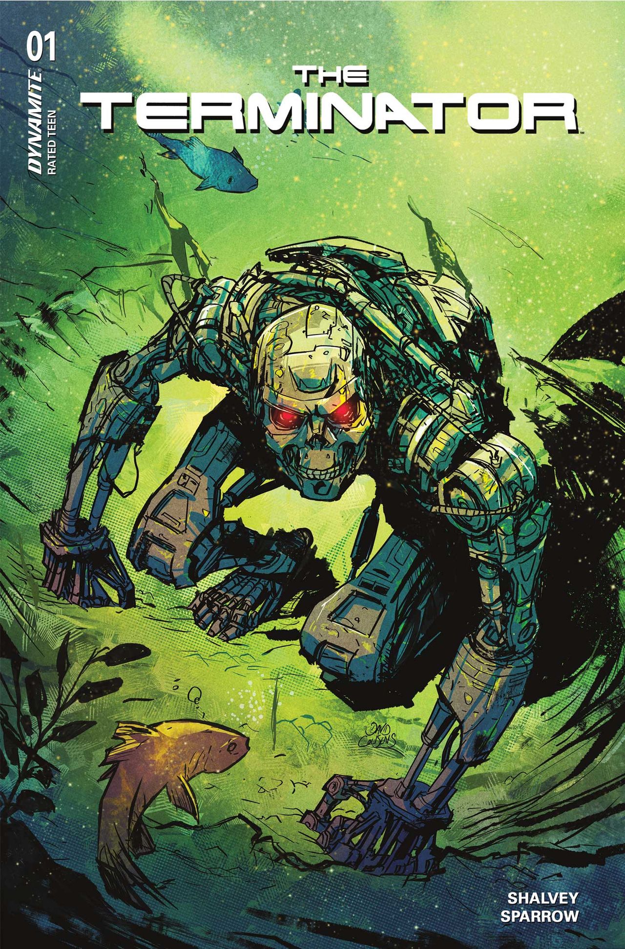 Art from The Terminator #1.