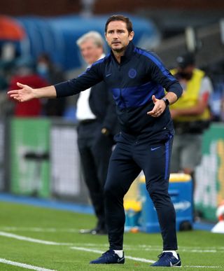 Chelsea manager Frank Lampard