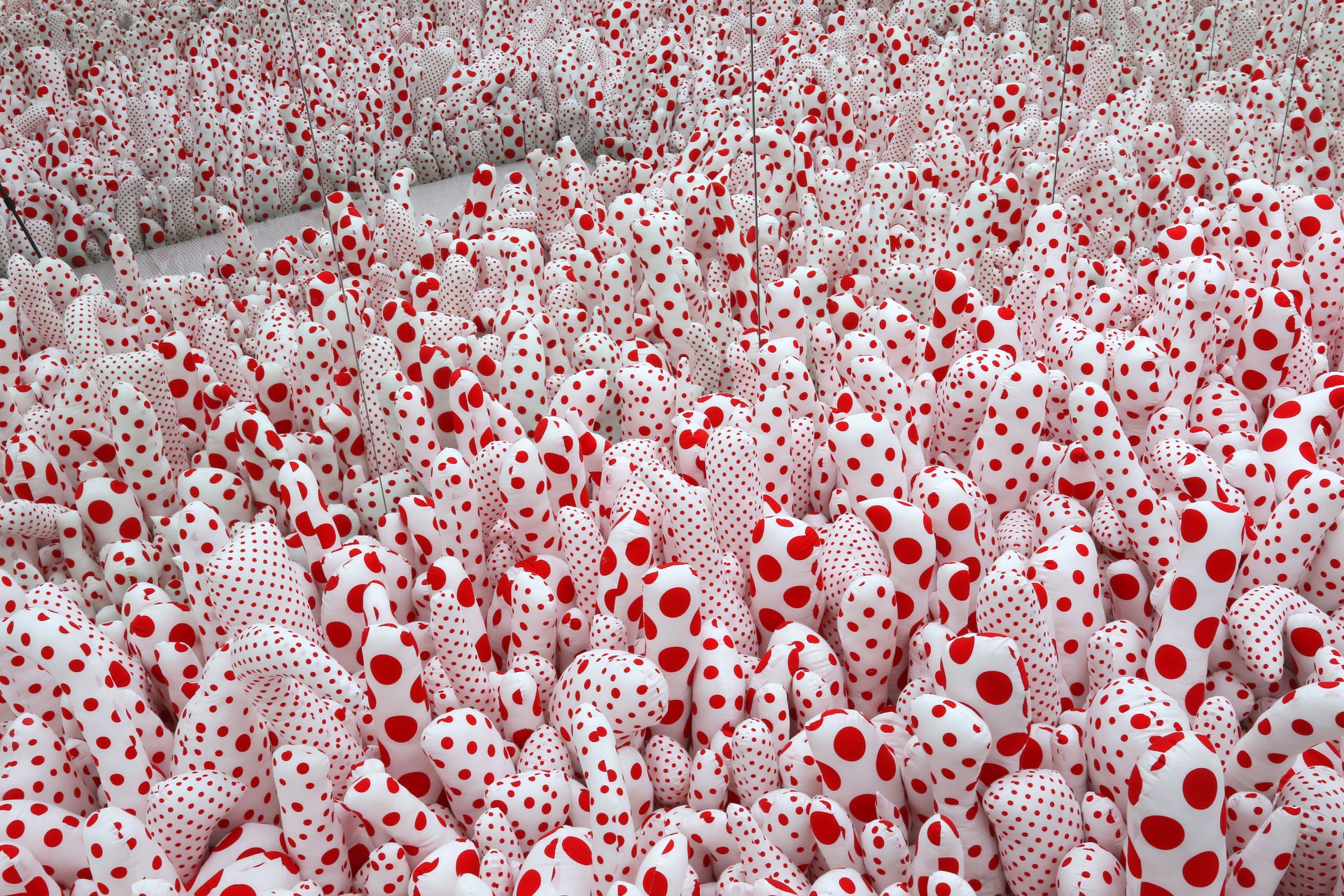 polka dot installation