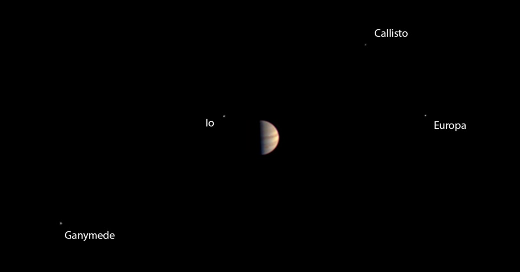 Juno&#039;s Last Pre-Orbit View of Jupiter, June 29, 2016