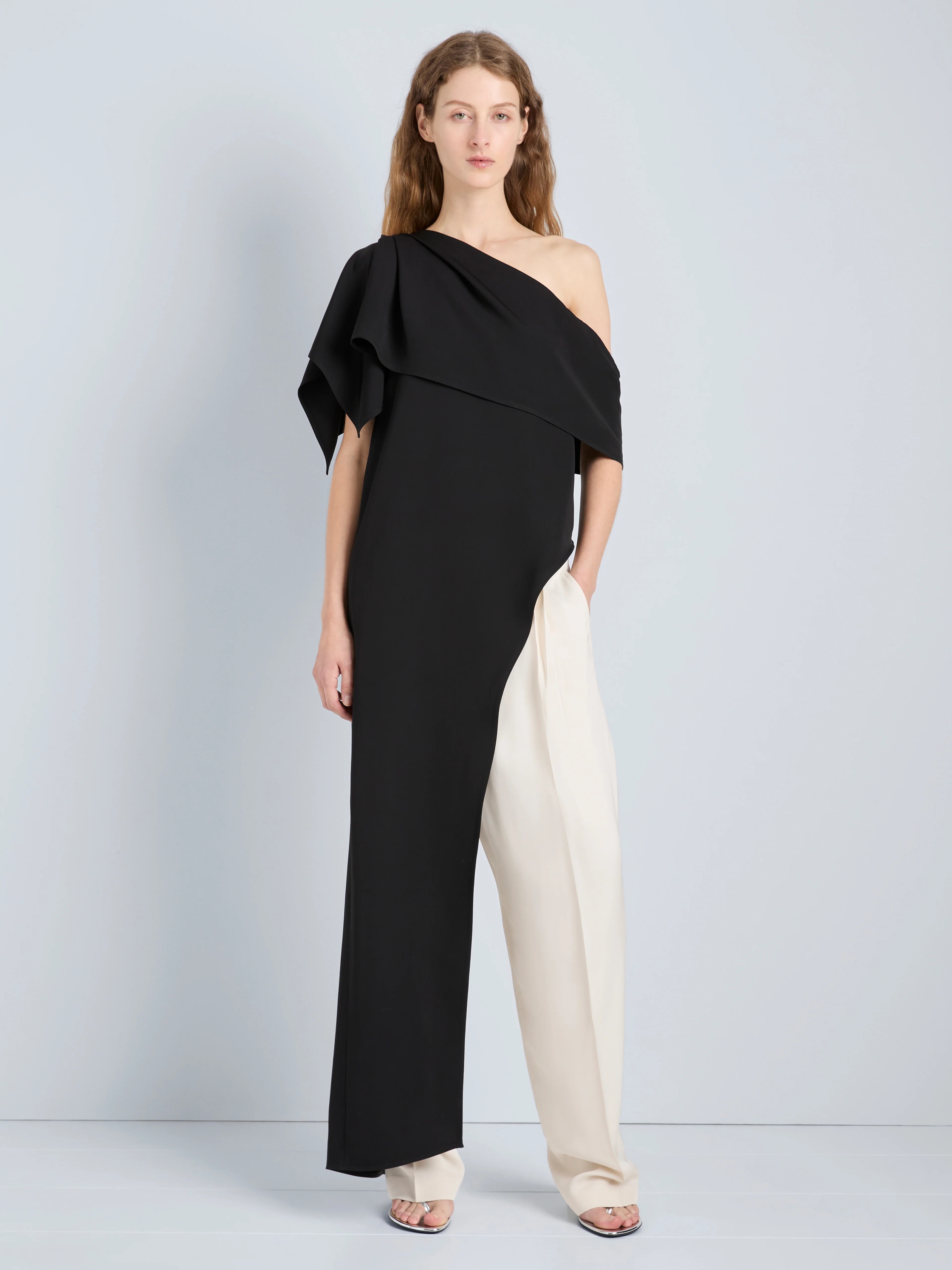 Proenza Schouler, Haya Top in Viscose Twill