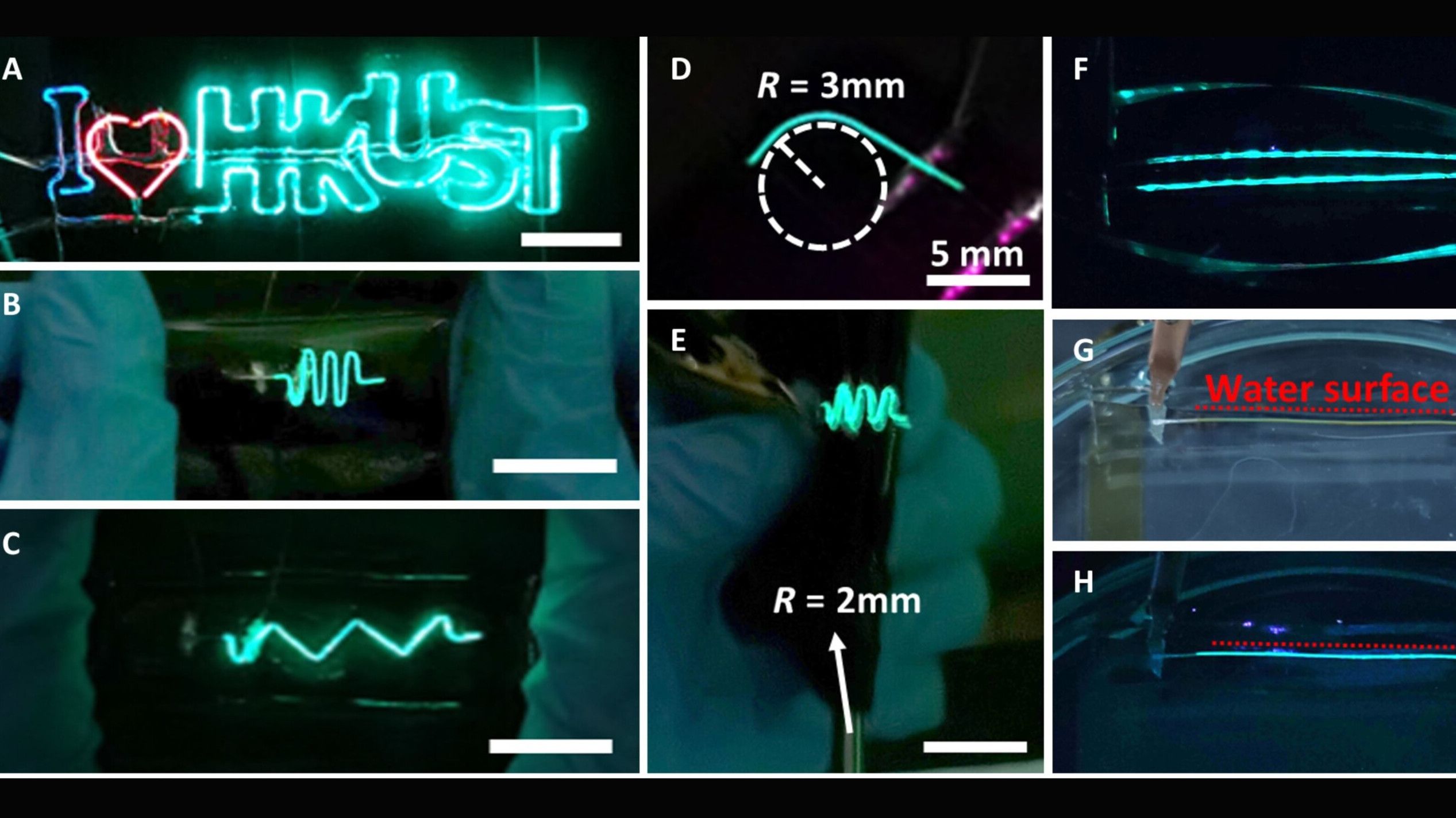 Flexible Fiber LEDs made with perovskite quantum wires should enable ...