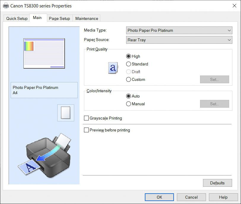 Canon PIXMA TS8350