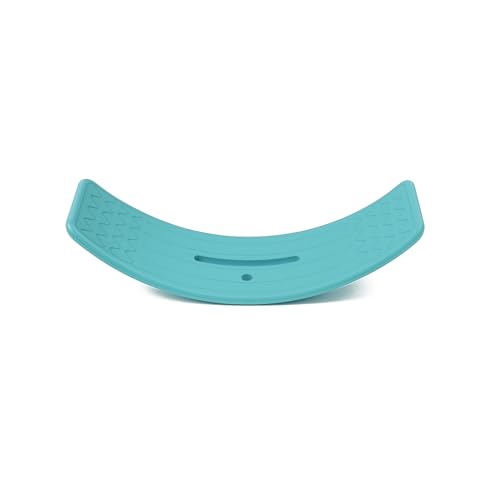 Balance Board for Kids - Sensory Wobble Board Toy With Balance Ball - Focus & Coordination Aid for Autism, Adhd & Spd - Indoor Movement Toy for Ages 3+ (blue)