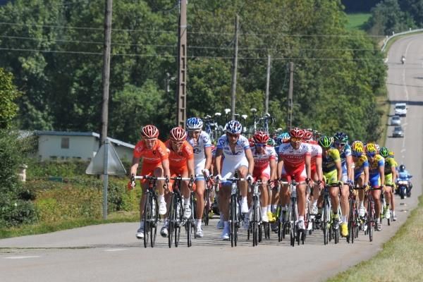 The Roubaix team on the front