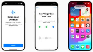 Accessibility in iOS 18, Vocal Shortcuts