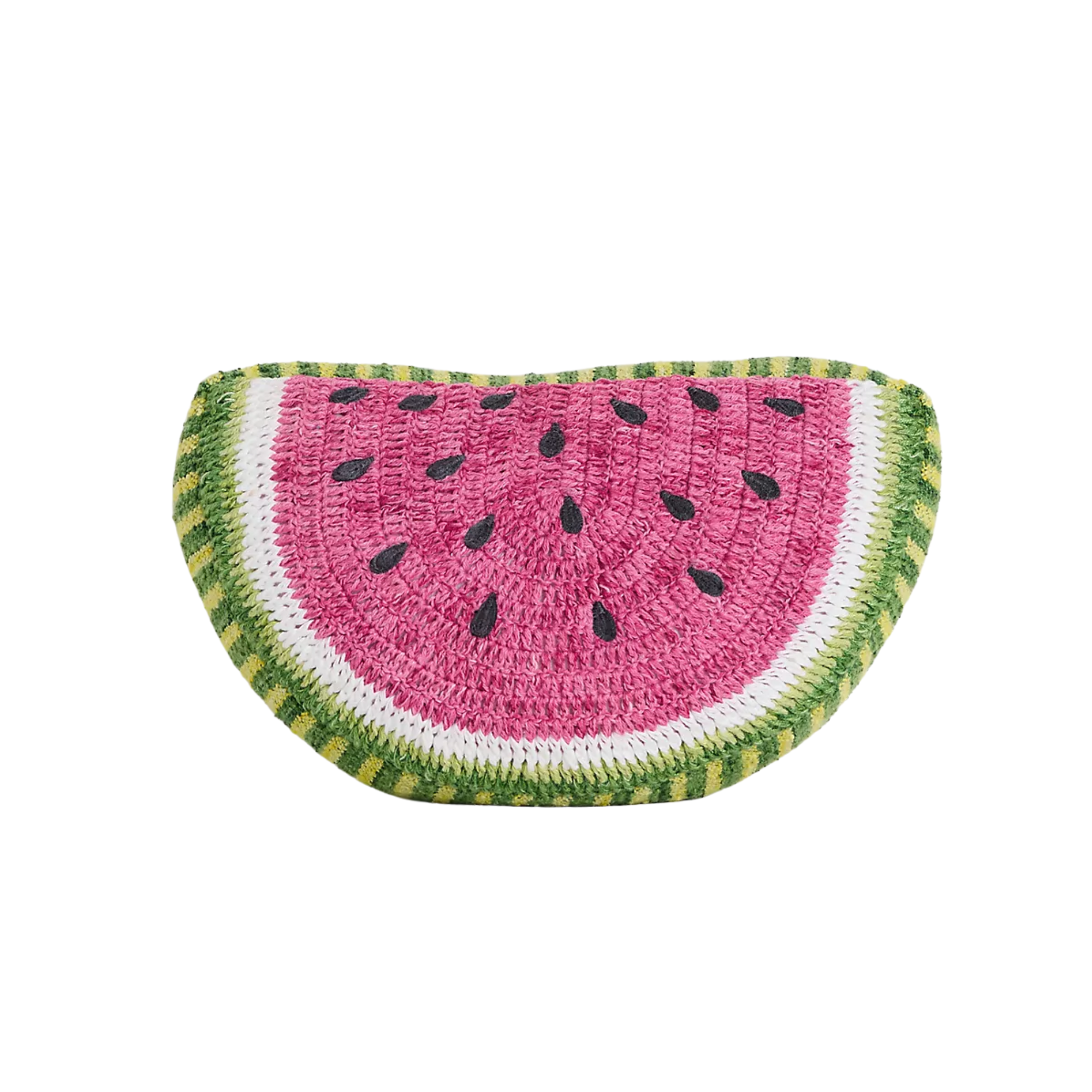 a watermelon shaped pillow