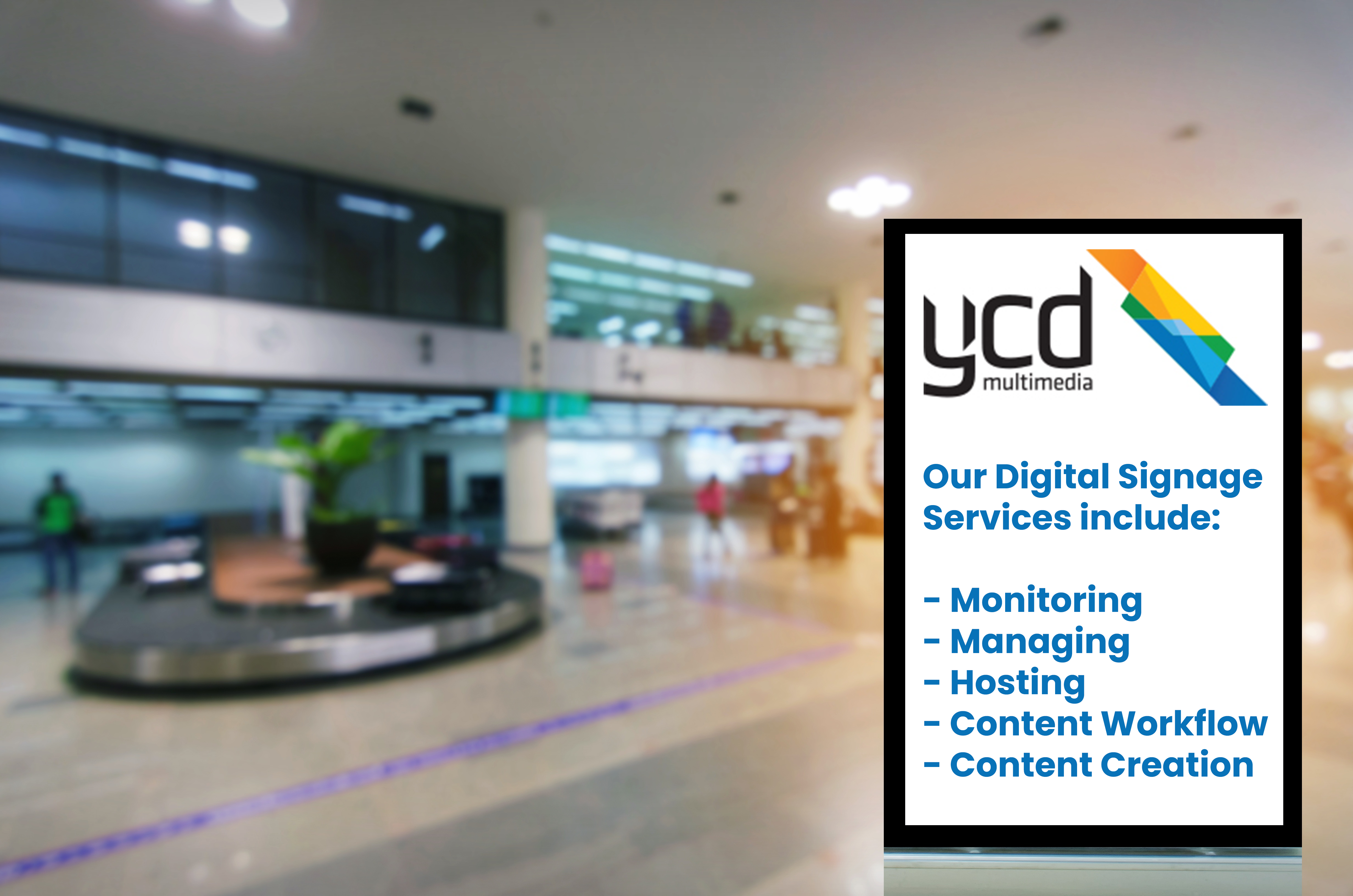 YCD Multimedia Launches 6 New Digital Signage Services.