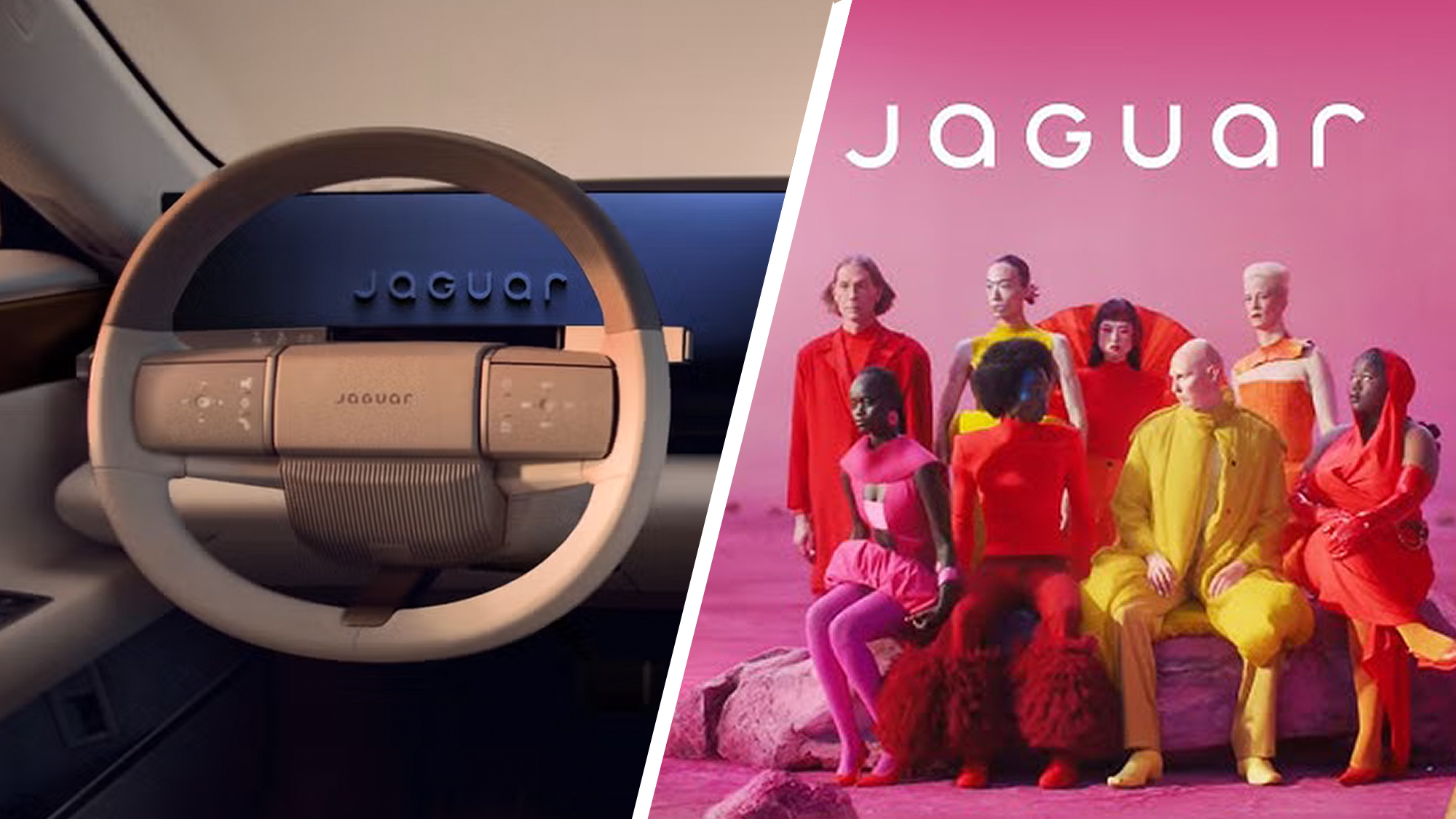 Jaguar rebrand and new Jaguar car interior design