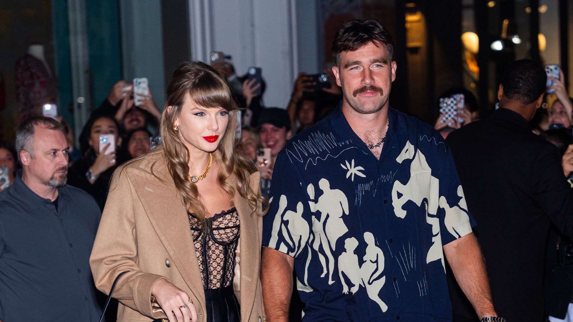 Taylor Swift and Travis Kelce in New York City